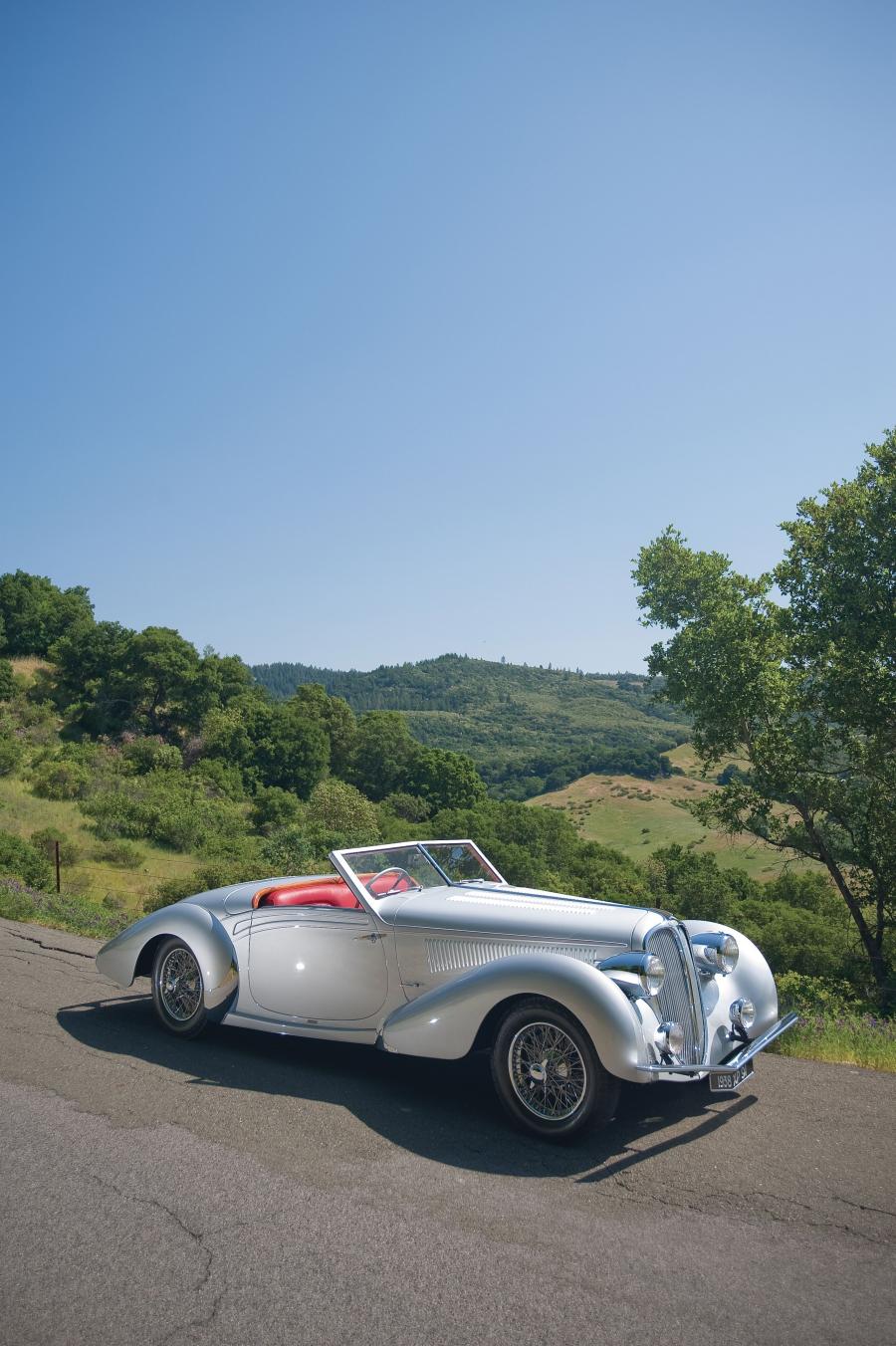  Delahaye 135 MS Sport Roadster par DeVillar 1938 года  (фото 26 из 57)